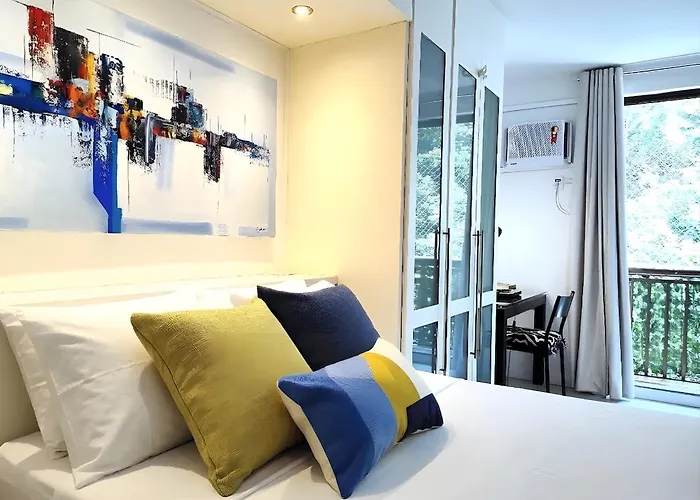 Flat Em Copacabana Com Piscina, Vaga Gratis E Vista Para O Verde - Praia A 5 Min Rio de Janeiro